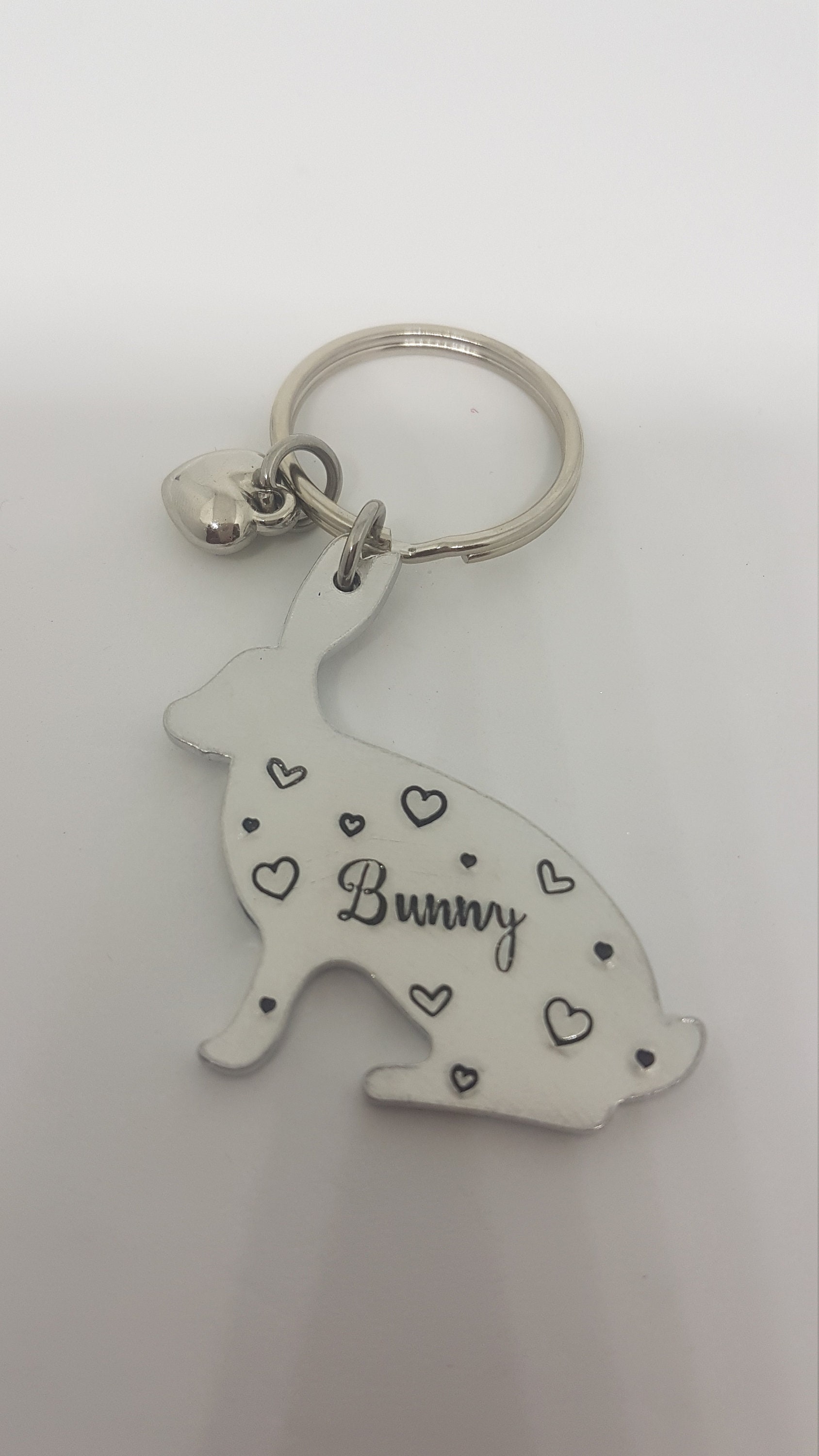 Rabbit Keyring Bunny Lover Gift Etsy UK