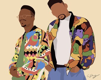 Fresh Prince Art Etsy