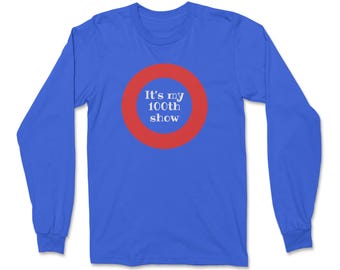 100th Show Long Sleeve Shirt, Customizable Phish Inspired Phan Art