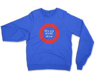 100th Show Phish Sweatshirt, Customizable YEMSG Concert Crewneck