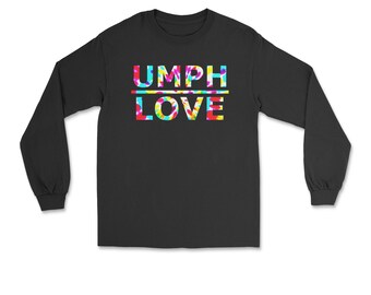 UMPH LOVE Tie Dye Long Sleeve Shirt, Concert Jamband Tee