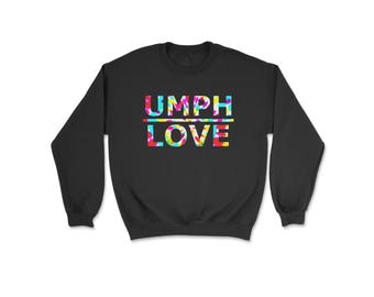UMPH LOVE Tie Dye Concert Sweatshirt, Jamband Music Festival