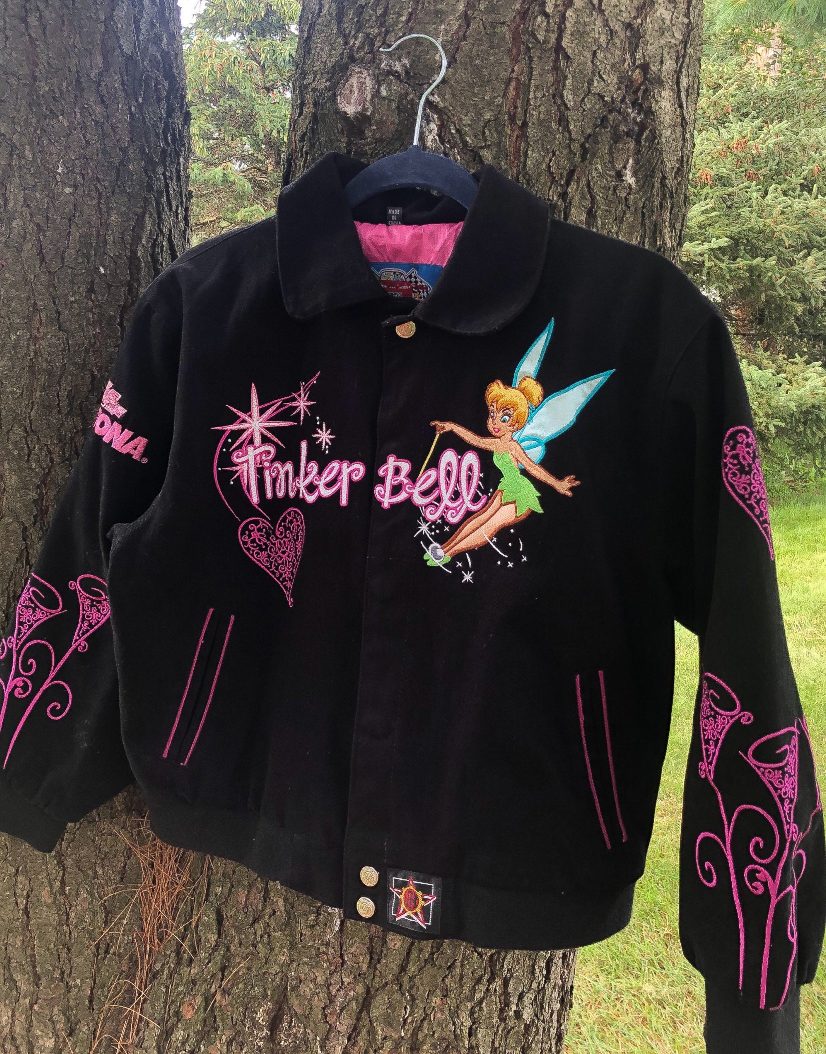 Authentic Tinkerbell Racing Jacket Nascar Home Depot Etsy