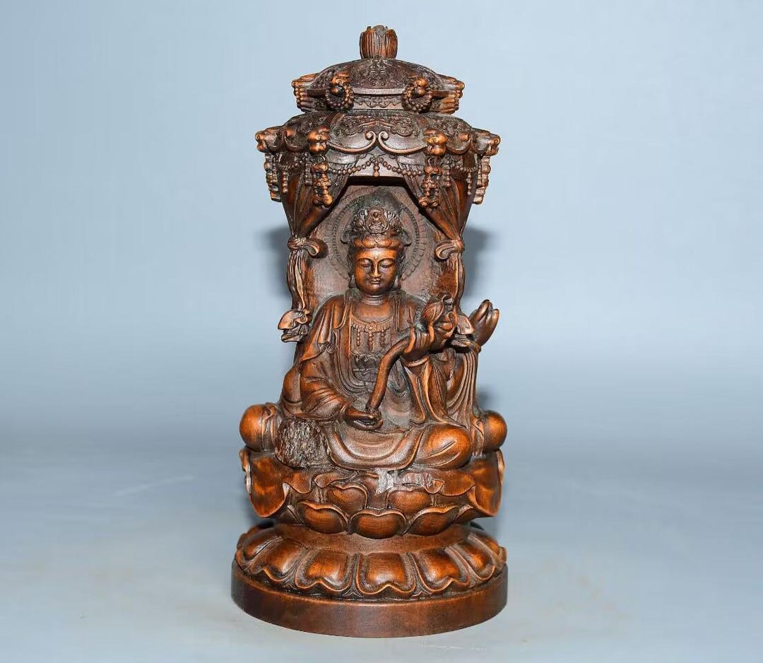 天然ツゲの木彫り西洋三聖仏飾り - Etsy 日本