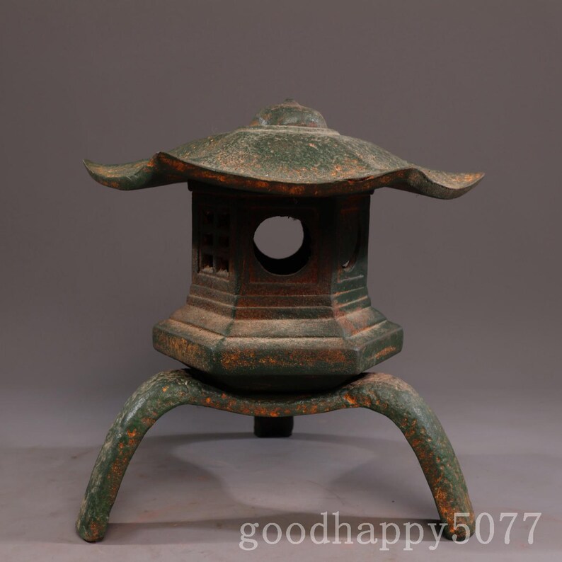 Pure Copper Japanese Style Lampstand Three Body Tower Furnace - Etsy