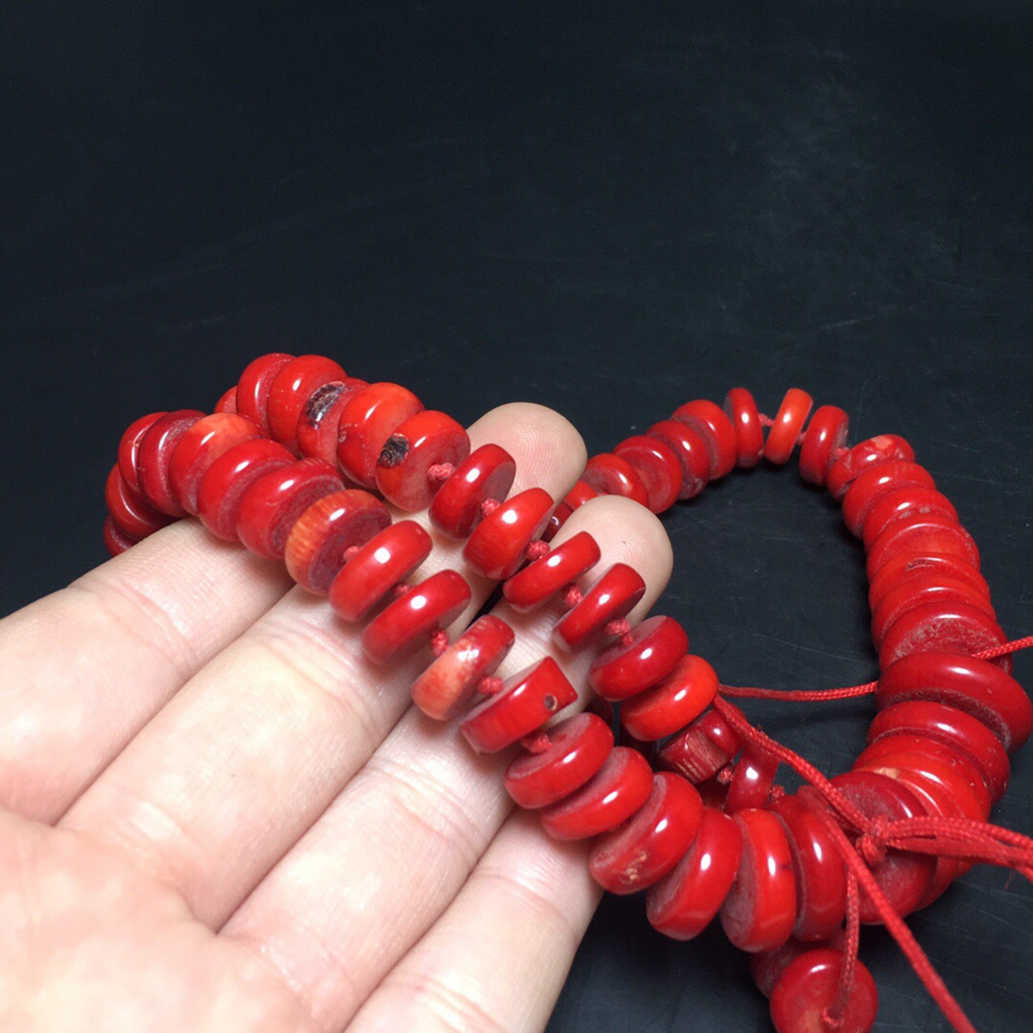 Collection of Chinese exquisite coral bracelets Etsy