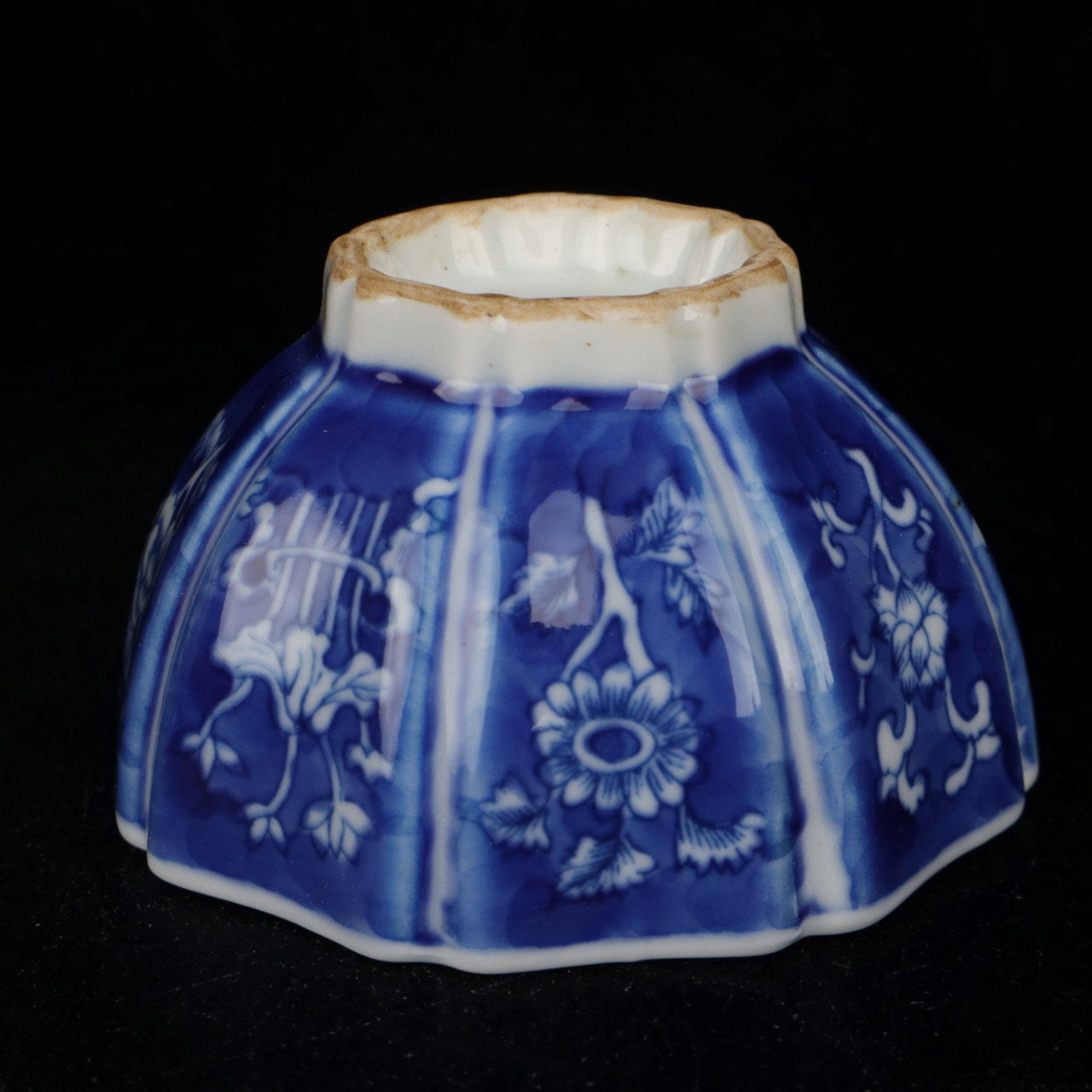 アンティーク  盃 Chinese Antique Blue and White Ceramic Octagonal Cup - Etsy
