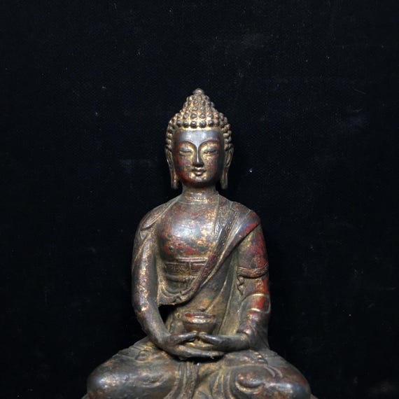 純銅製釈迦如来像 - Etsy 日本