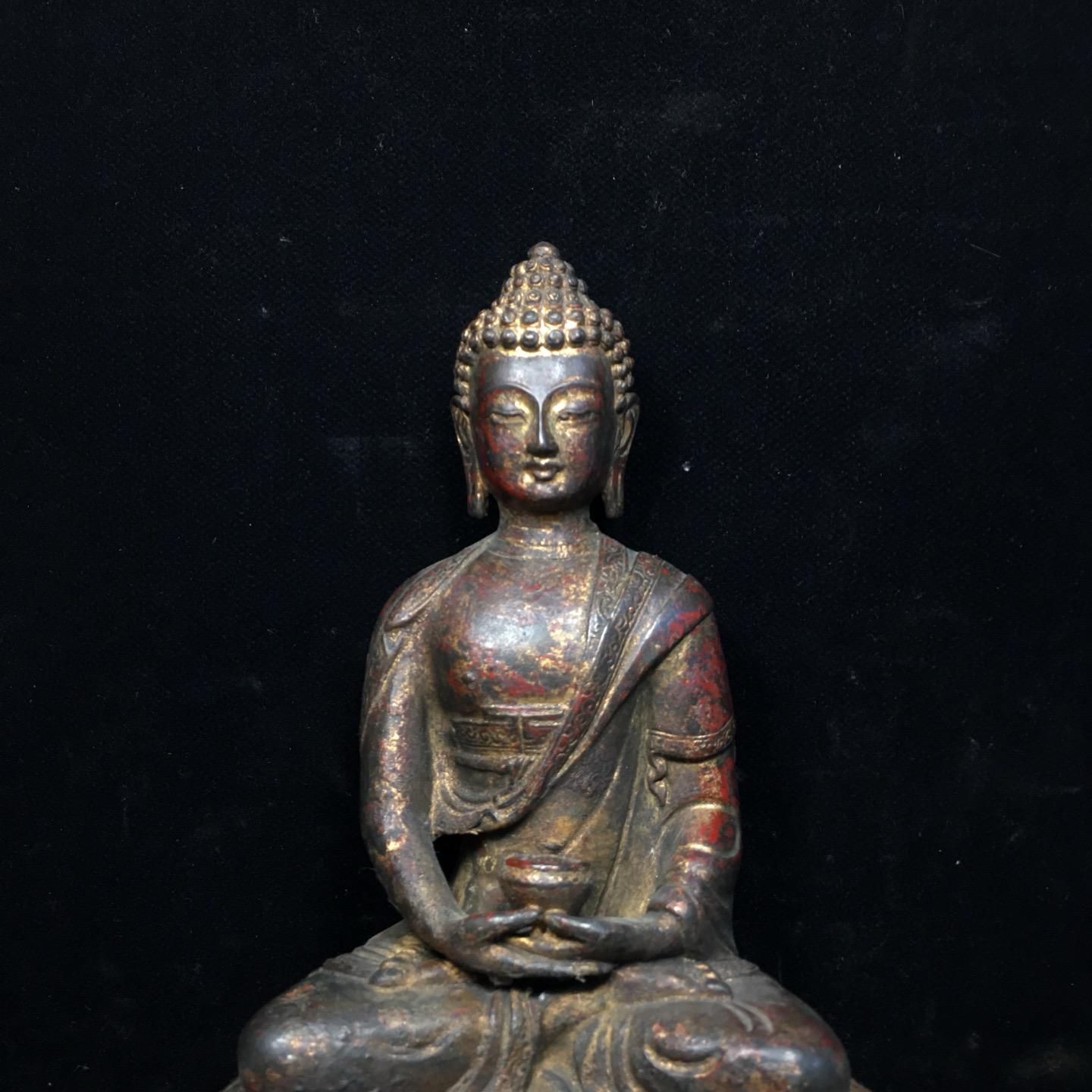 純銅製釈迦如来像 - Etsy 日本