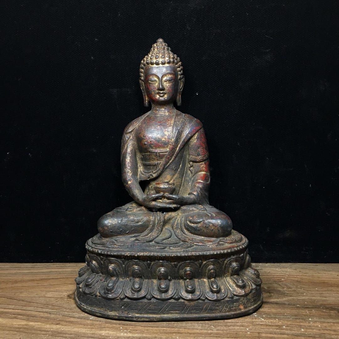 純銅製釈迦如来像 - Etsy 日本