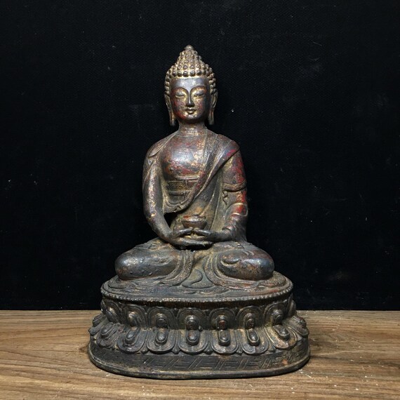 純銅製釈迦如来像 - Etsy 日本