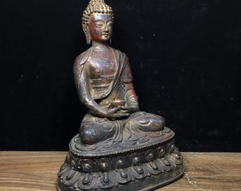 純銅製釈迦如来像 - Etsy 日本