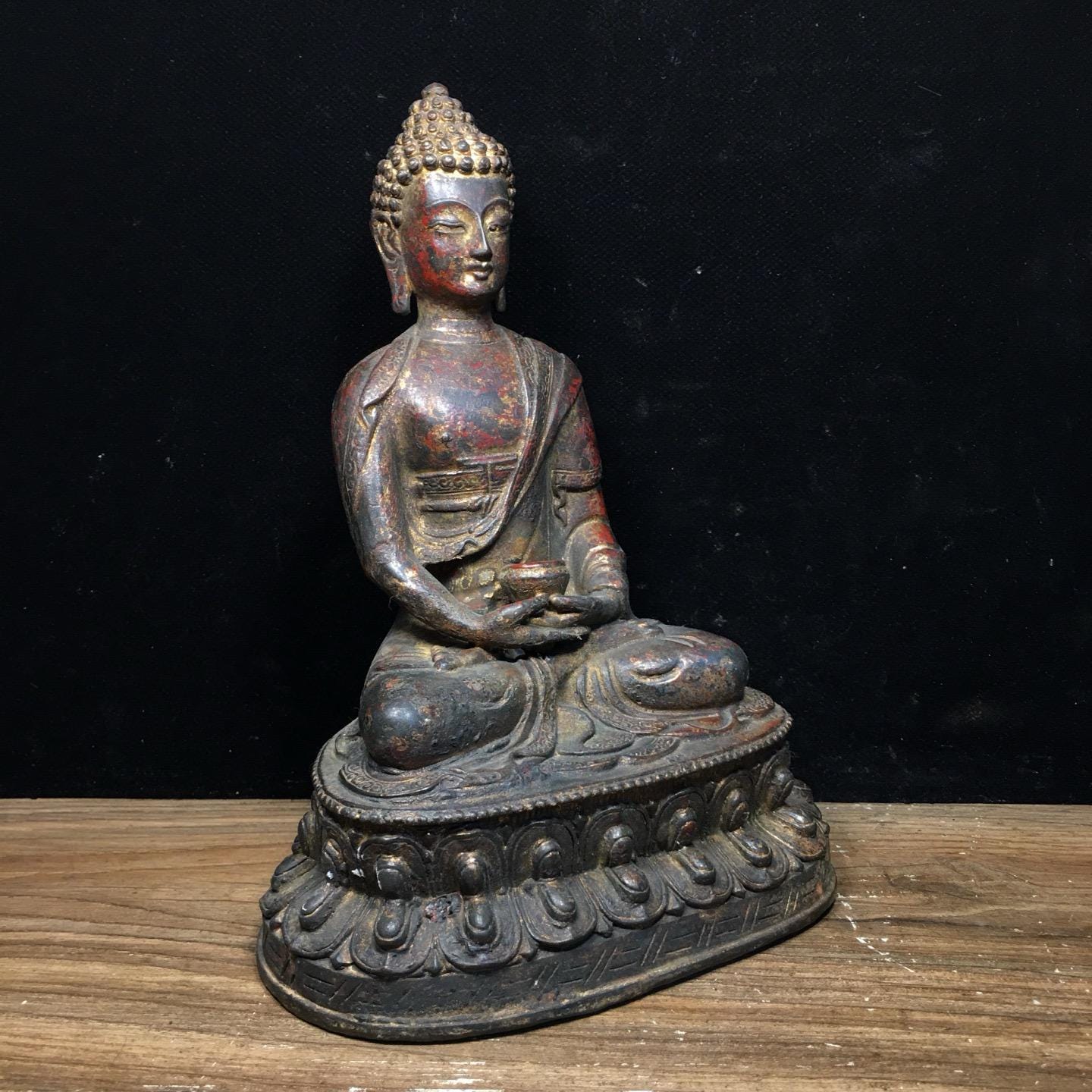 純銅製釈迦如来像 - Etsy 日本