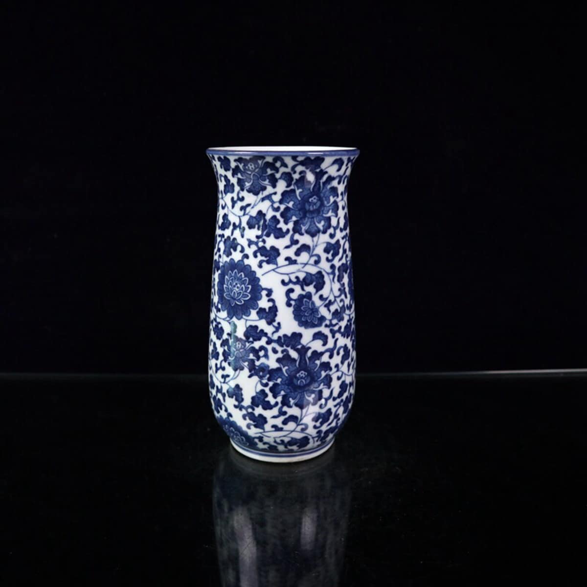 Collection Crafts Blue and White Porcelain Vase Hand-painted Lotus Pattern Vase.cqcj - Etsy