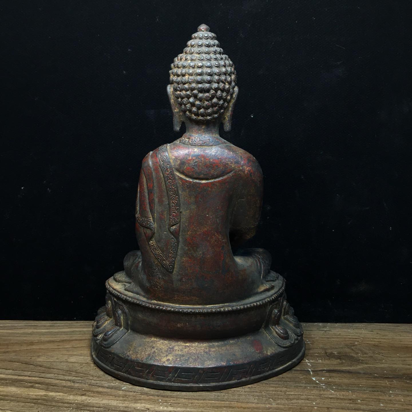 純銅製釈迦如来像 - Etsy 日本