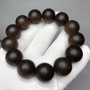 Wooden carved handcrafted bracelet