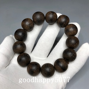 Wooden carved handcrafted bracelet