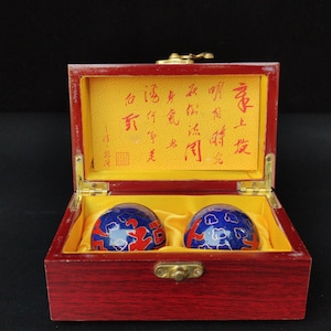 Health care ball fitness ball cloisonne filigree 51mm hollow ring tone ball.01