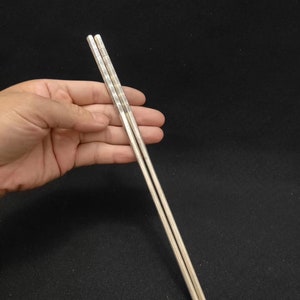 Collection of Chinese handmade old silver chopsticks—003