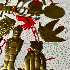 Assorted Vintage Brass Ornaments, Sold Separately - Etsy