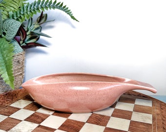Vintage Russel Wright Steubenville Pottery pink gravy boat