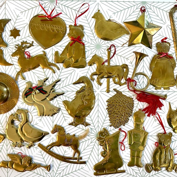 Brass Ornament Etsy