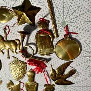 Assorted Vintage Brass Ornaments, Sold Separately - Etsy