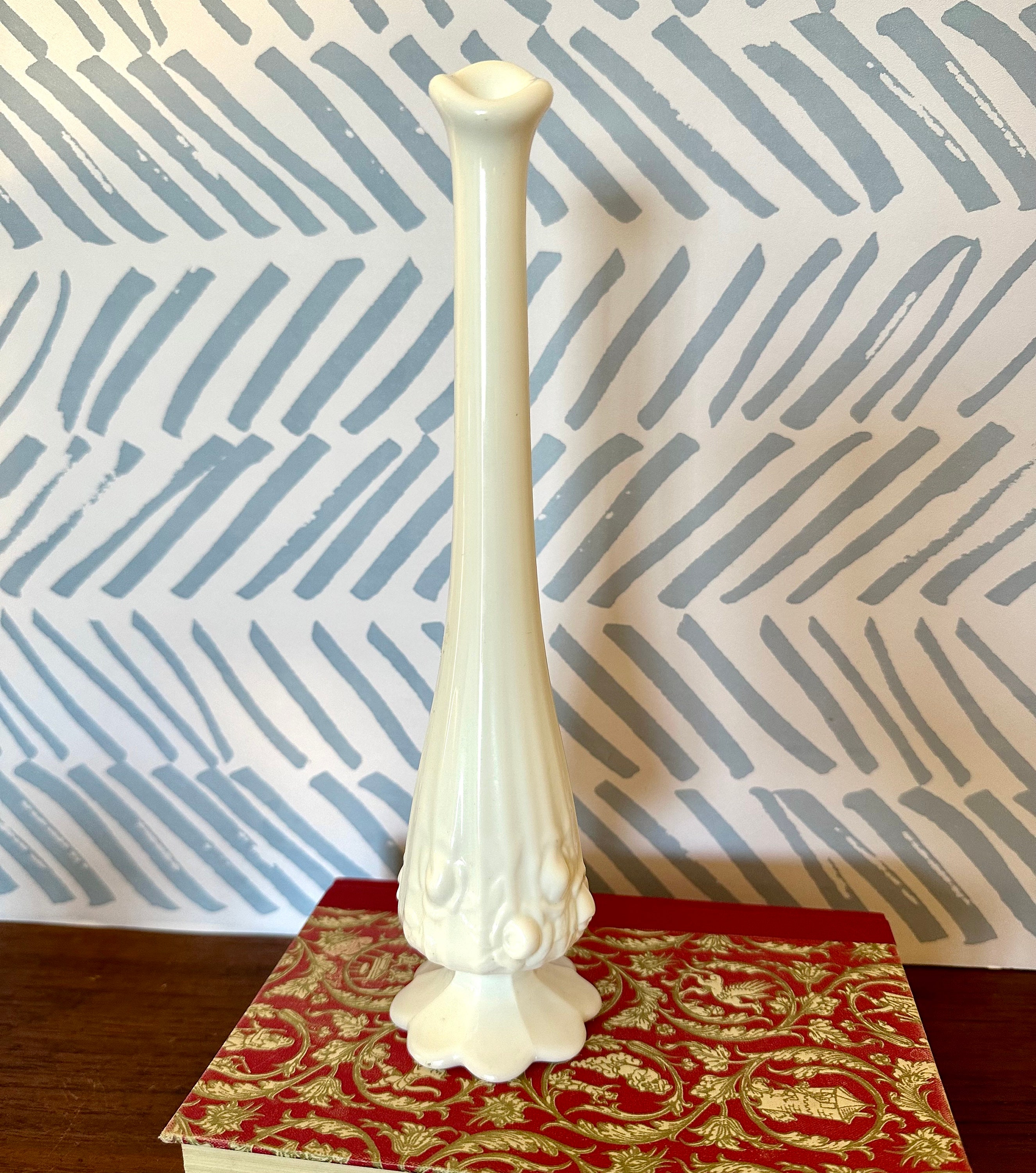 Vintage Variety Blue Lucite Candles, Fairytales Book, Blue Glass