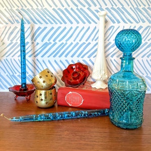 Vintage Home Decor Variety: Fenton, Lucite, Brass, Glass