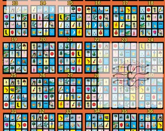 Lotería FTF 42 Cards