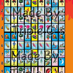 Line Loteria-bord