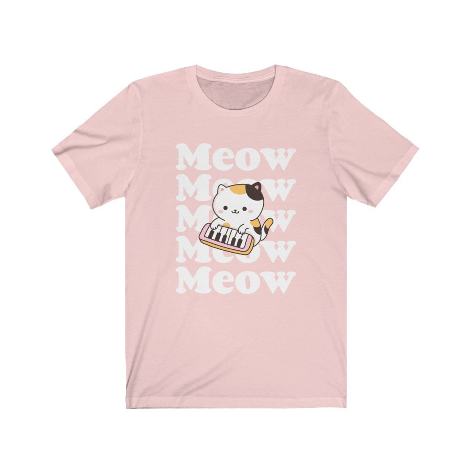 Kawaii Cat Shirt Kawaii Shirt Women Cat Shirt Kawaii Shirt Etsy