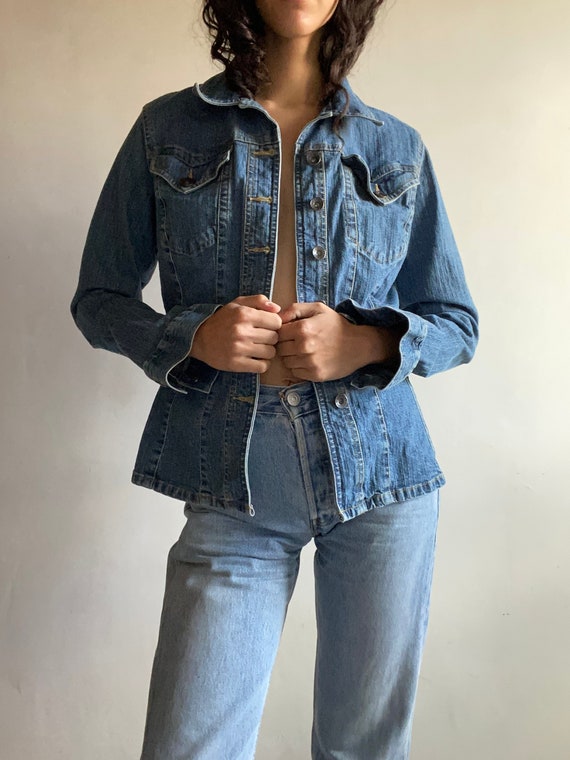 Vintage Denim Jacket, by Axcess by Liz Claiborne