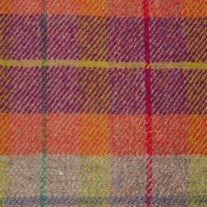 Harris Tweed Fabric Direct from the Isle of Harris Various orange patterns and lengths available. A087
