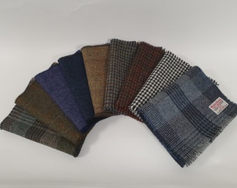 Harris Tweed Scarves - Direct from the Isle of Harris - Various patterns and colours - Traditional