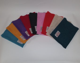 Harris Tweed Scarves - Direct from the Isle of Harris - Various patterns and colours - Plains