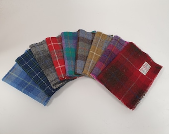 Harris Tweed Scarves - Direct from the Isle of Harris - Various patterns and colours - Checks and Tartans