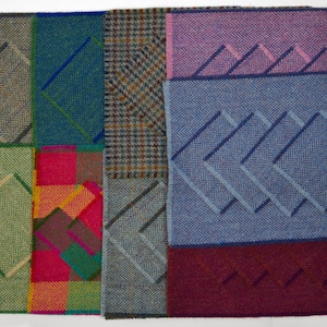 Harris Tweed Placemats - Direct from the Isle of Harris - Various patterns and colours - Bright traditional patterns
