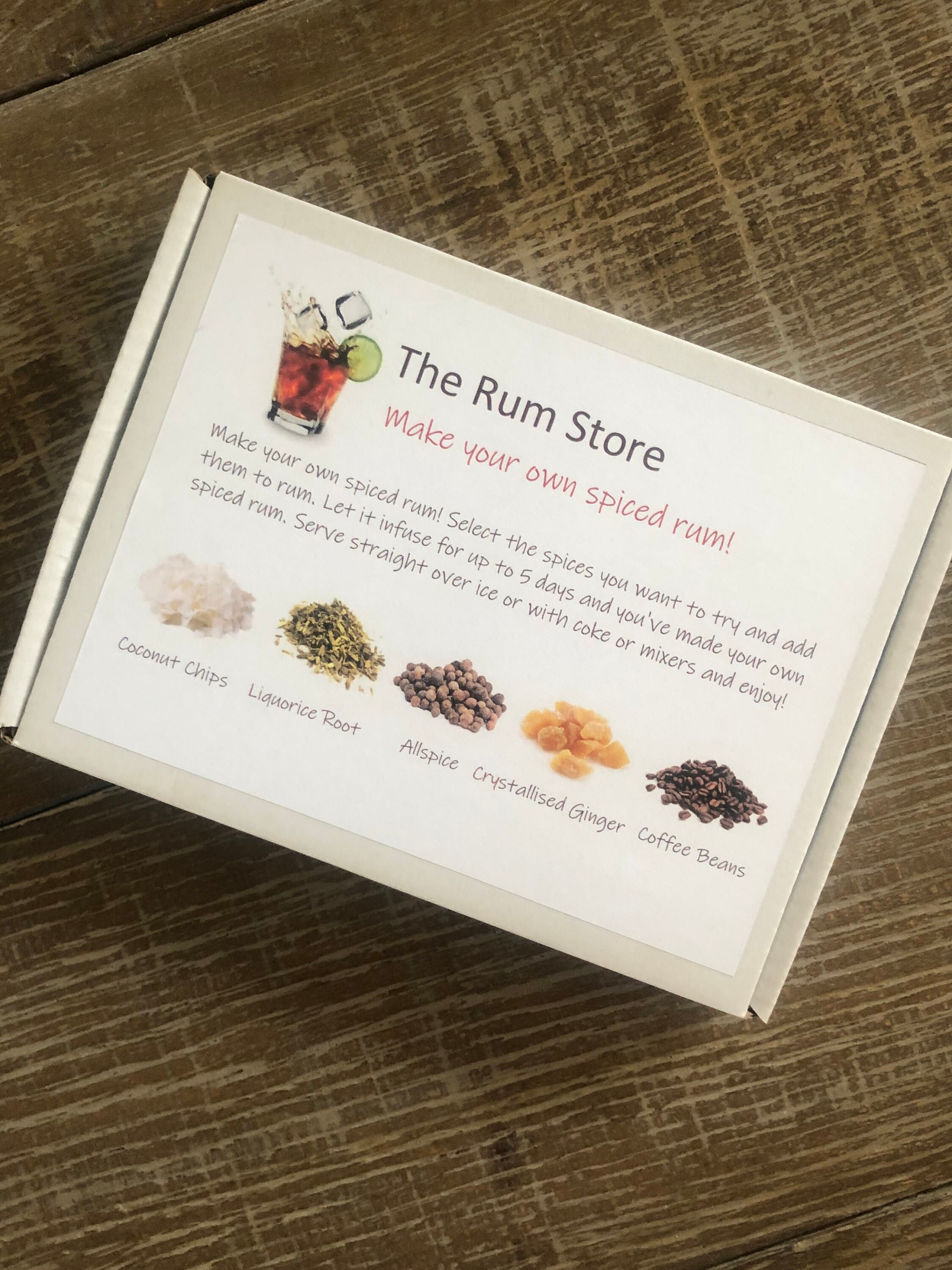 DIY Spiced Rum Kit Make Your Own Spiced Rum Rum Gift Set. Etsy Australia