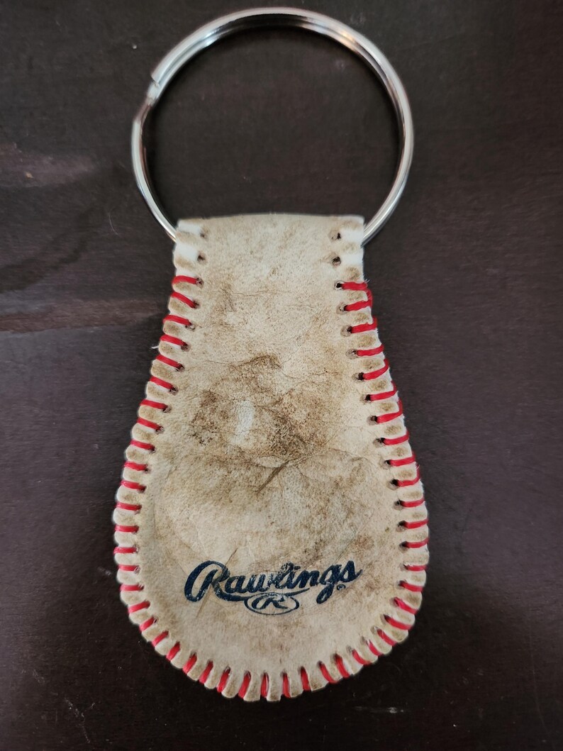 Real Baseball Keychain Coach Gift Player Gift Rawlings Adidas Macgregor ...