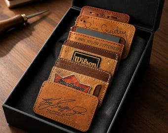 Upcycled Baseball Glove Wallet | Handmade Gift for Baseball Fans & Collectors