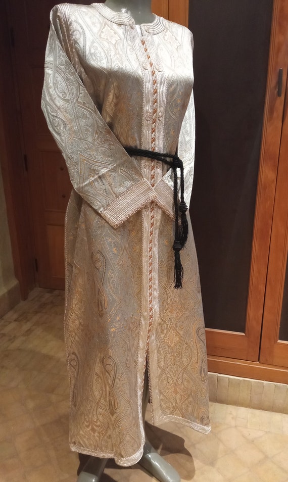 Long Vintage dress, kaftan beldi, Moroccan long C… - image 3