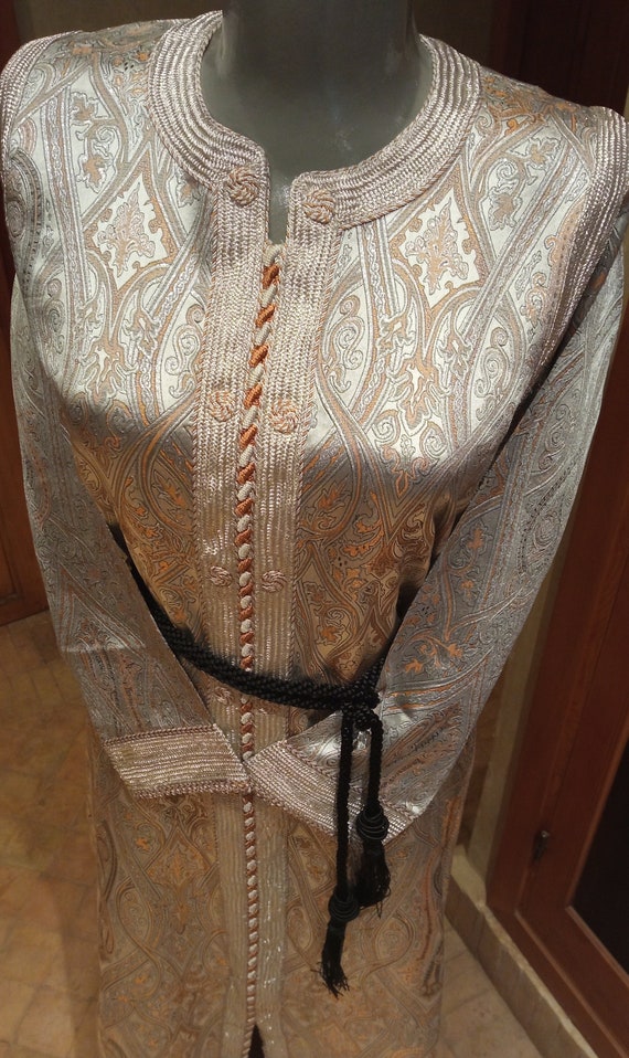 Long Vintage dress, kaftan beldi, Moroccan long C… - image 1