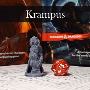 Krampus - 3D Printed Fantasy Miniature