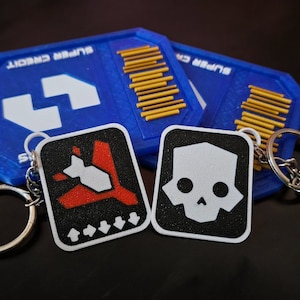 Helldivers 2: 500Kg Stratagem Keychain | Accessory | Gift | Gamer | 3d Printed
