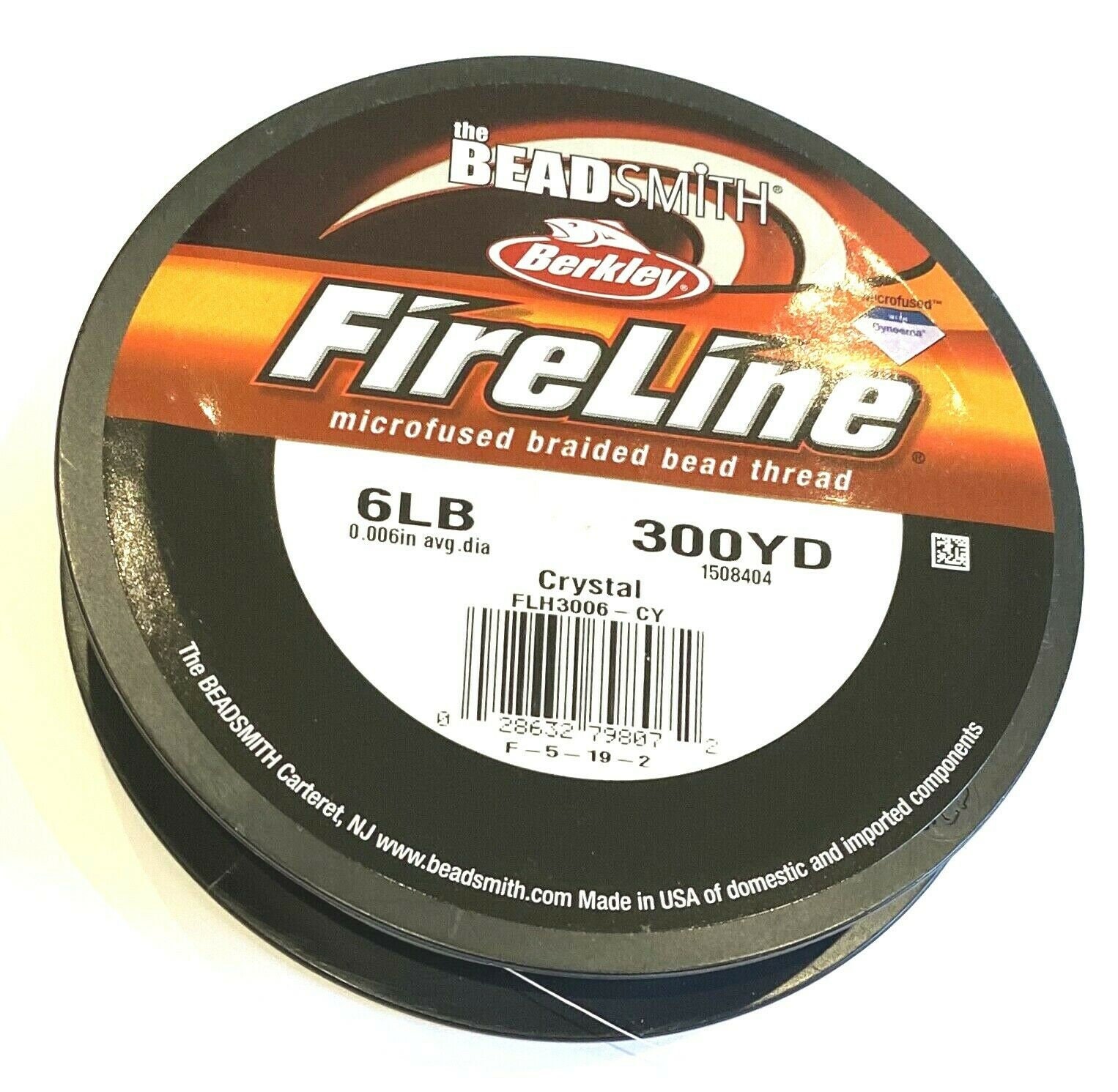 BeadSmith FireLine Thread 6lb Crystal 300yd S UK Etsy