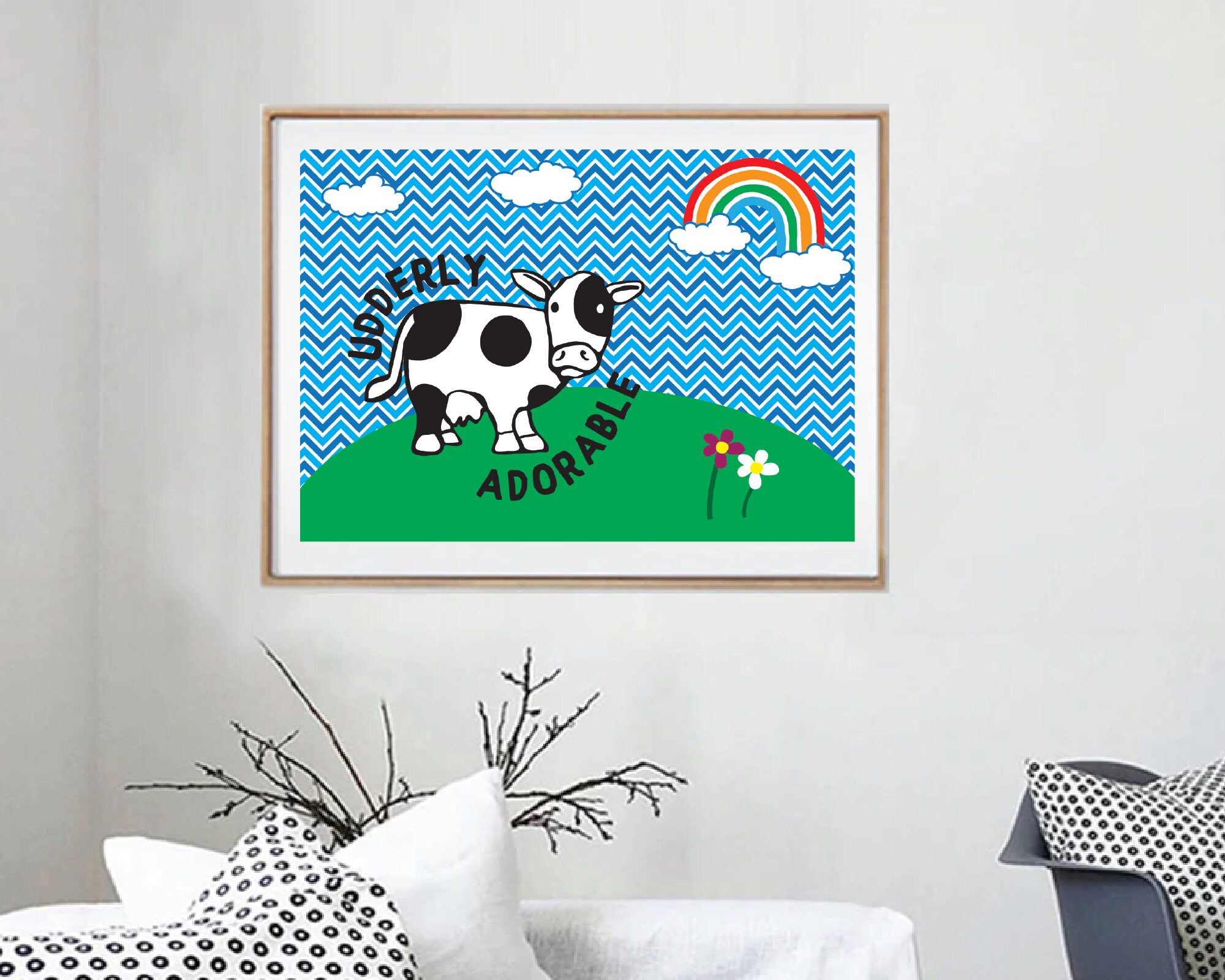 Childrens Art // Kids Wall Art // Kids Print // Nursery Etsy