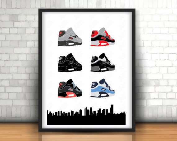 Air Max 90 // Poster // Nike Shoes 