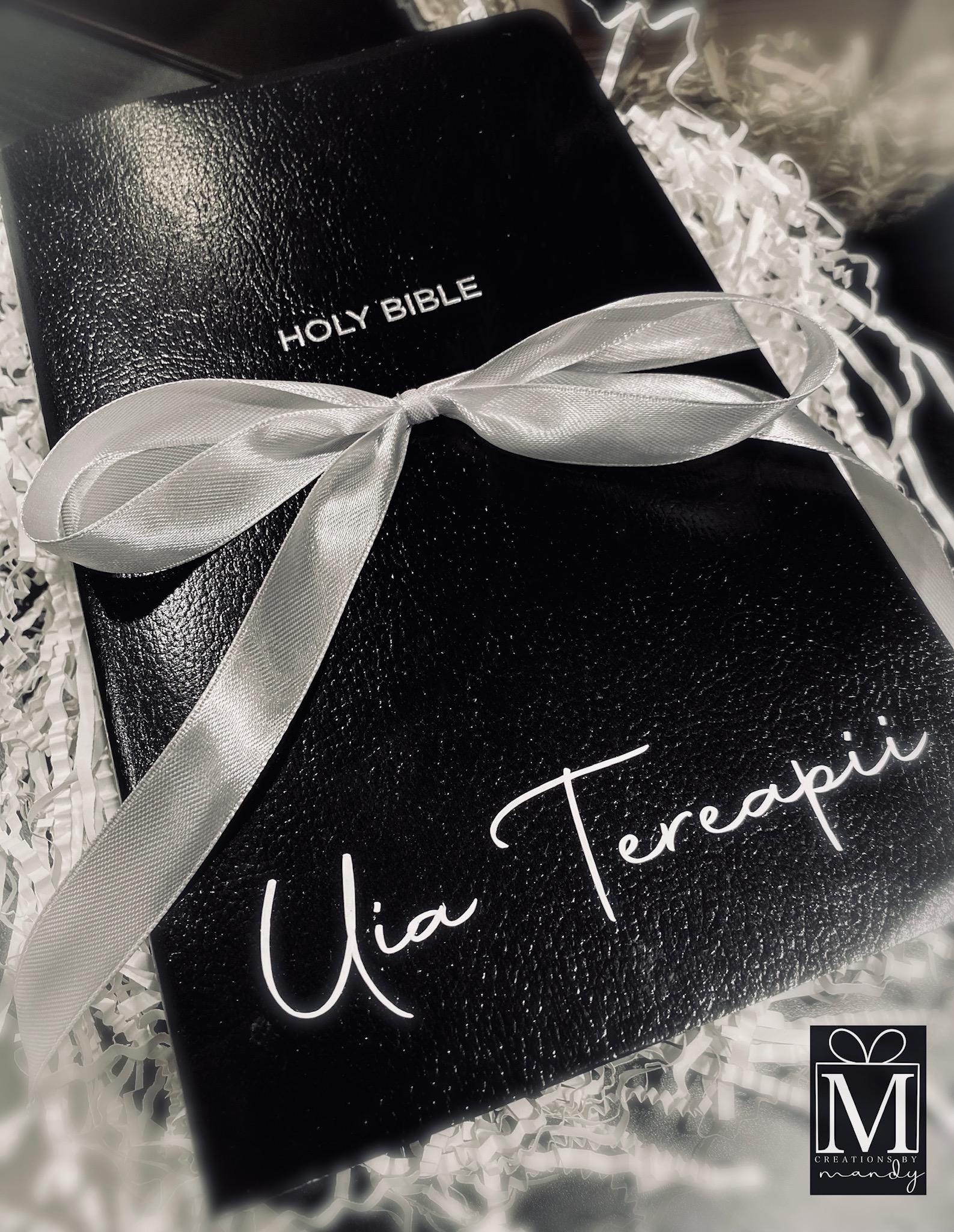 Personalised Custom Bible - Black New King James Version (NKJV) - Etsy