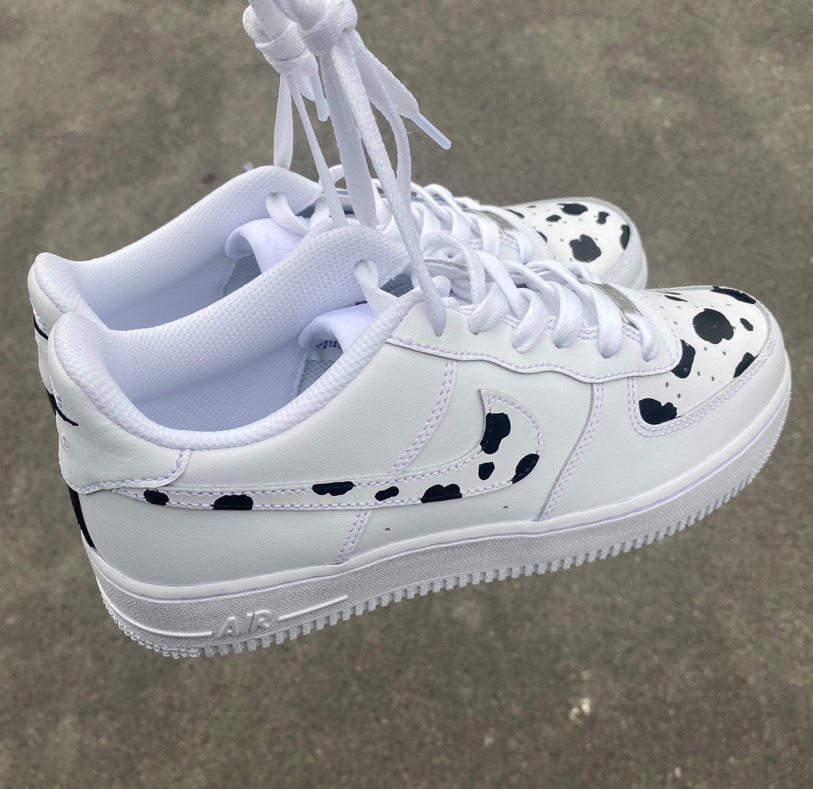 cow print air force 1